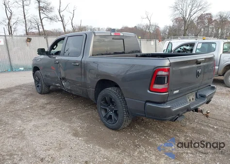 2022 Ram 1500 Big Horn 4X4 5'7 Box from USA, damaged, VIN 1C6SRFFT1NN100788